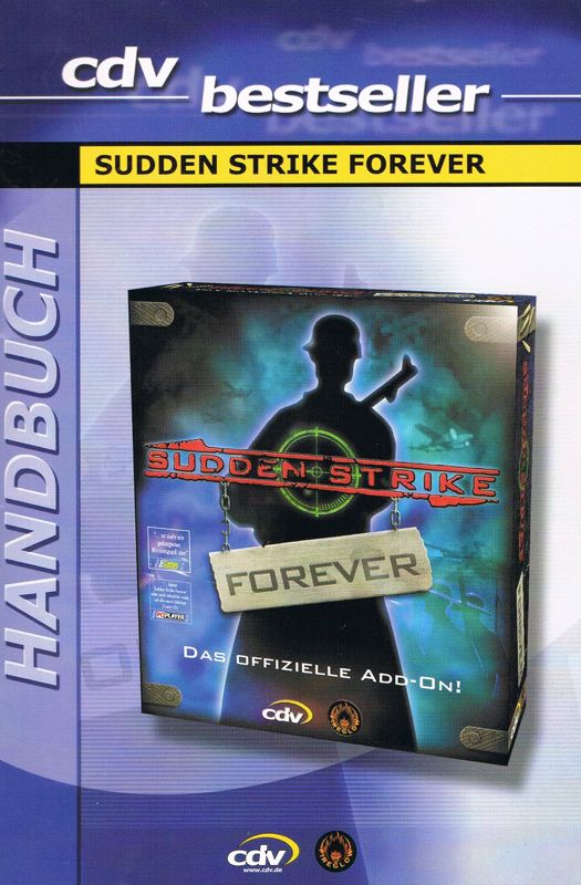 Manual for Sudden Strike: Forever (Windows) (CDV Bestseller release): Front