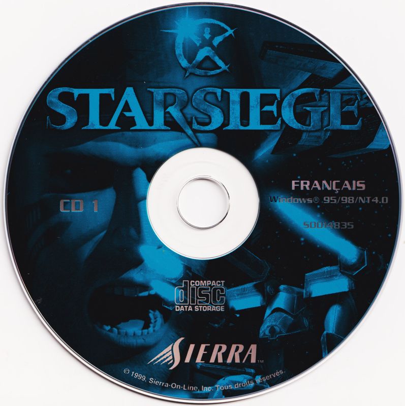 Media for Starsiege (Windows): Disc 1