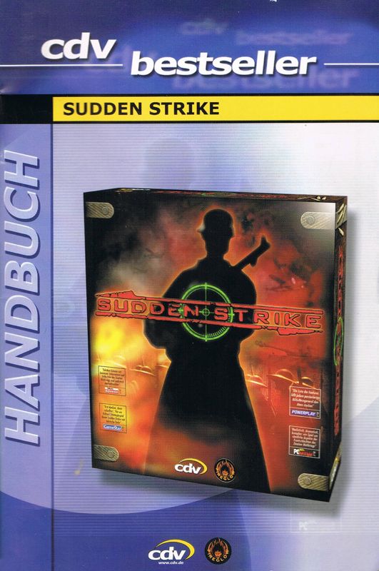 Manual for Sudden Strike (Windows) (CDV Bestseller release): Front