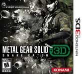 Front Cover for Metal Gear Solid: Snake Eater 3D (Nintendo 3DS) (eShop release)