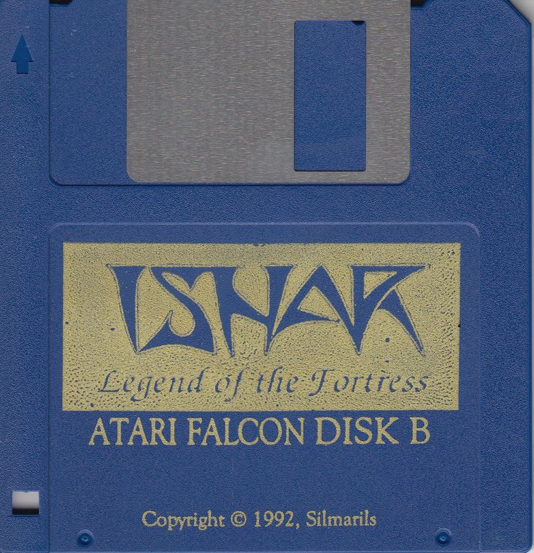 Media for Ishar: Legend of the Fortress (Atari ST) (Atari Falcon Disk version): Disk B