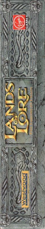 Spine/Sides for Lands of Lore: The Throne of Chaos (DOS) (3.5" disk version): right
