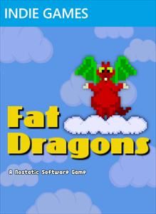 Front Cover for Fat Dragons (Xbox 360): XNA Indie release