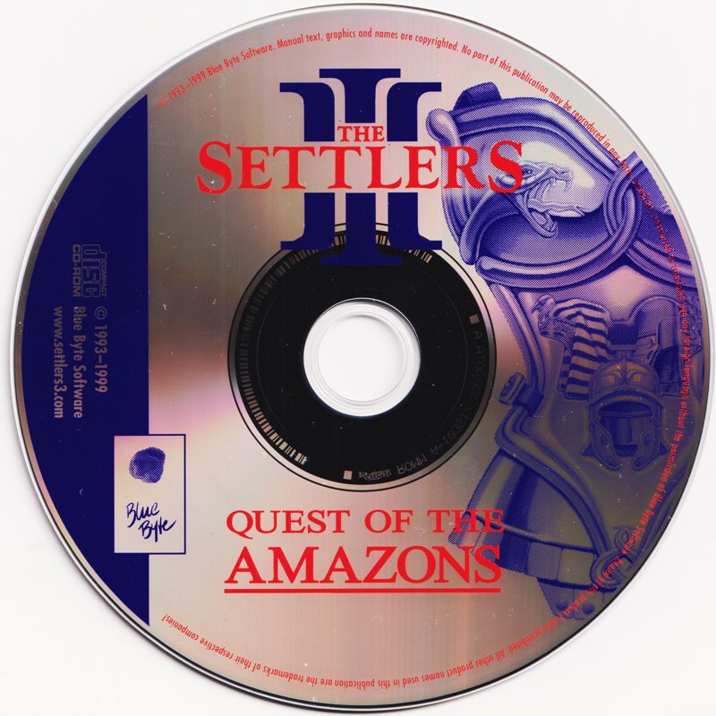 Media for The Settlers III: Quest of the Amazons (Windows)