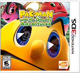 Front Cover for Pac-Man and the Ghostly Adventures (Nintendo 3DS) (eShop release)