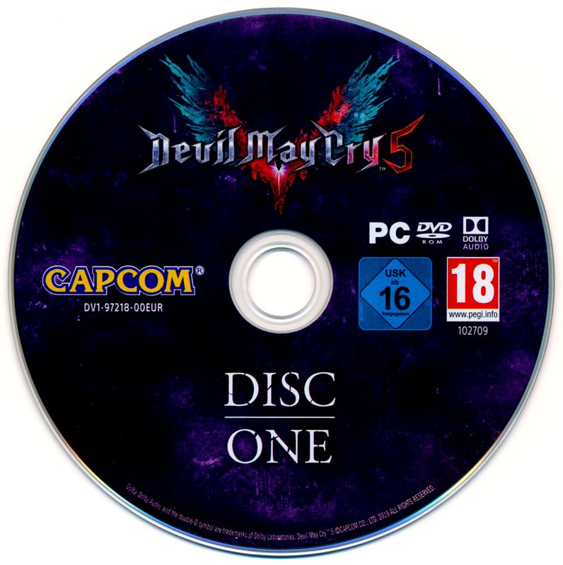 Media for Devil May Cry 5 (Windows): Disc 1