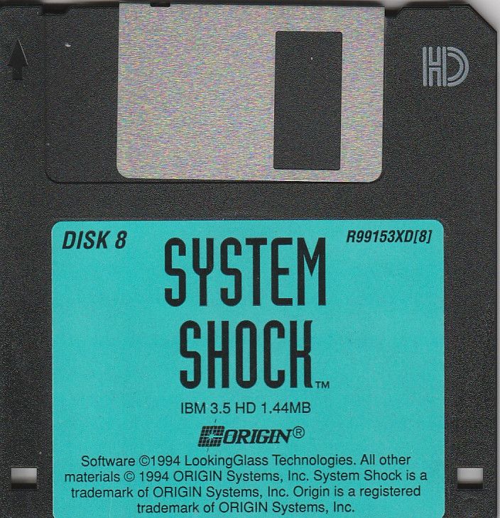 Media for System Shock (DOS): Disk 8