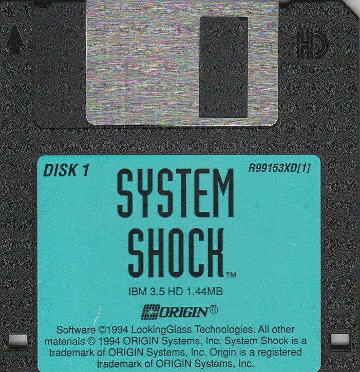 Media for System Shock (DOS): Disk 1