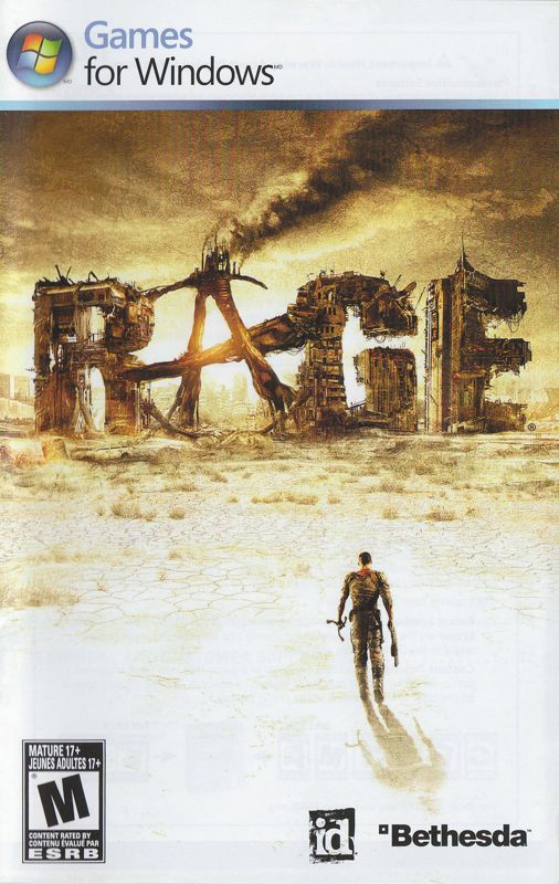 Manual for Rage (Anarchy Edition) (Windows): Front