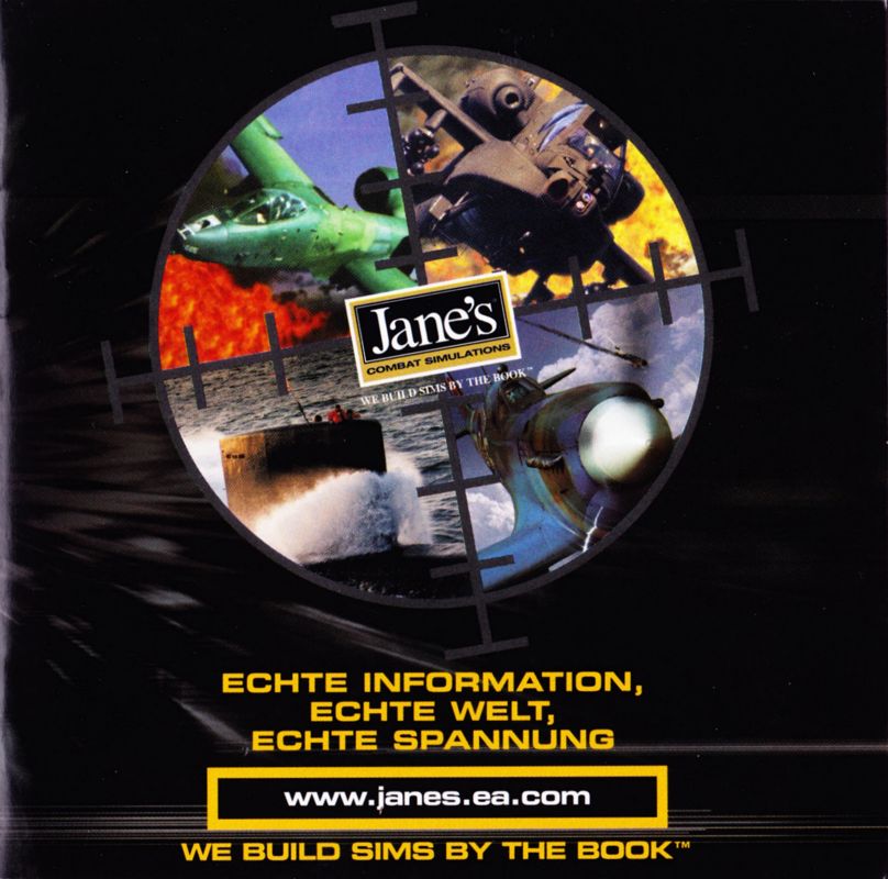 Advertisement for Jane's Combat Simulations: Fleet Command (Windows): Game Catalogue - Front