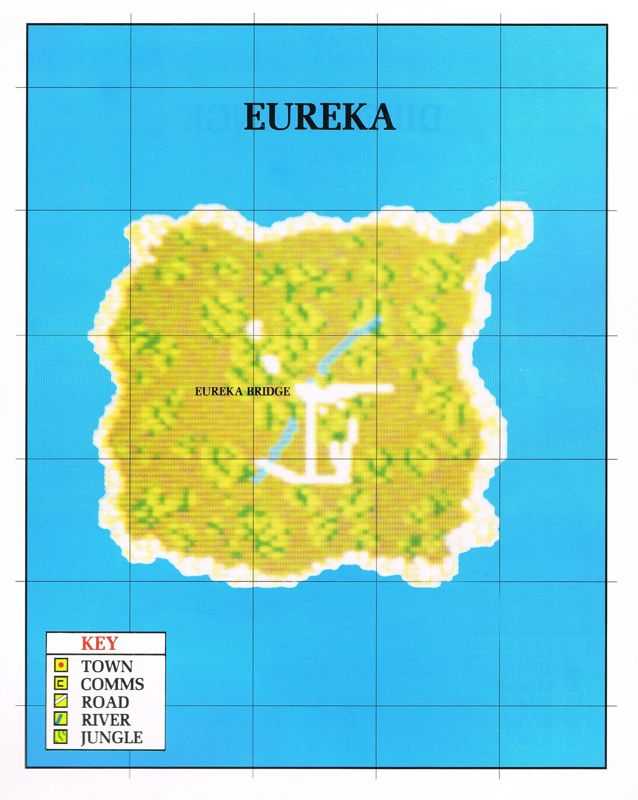 Map for Pacific Islands (DOS): Eureka