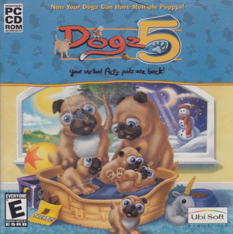 Dogz 5 cover or packaging material - MobyGames