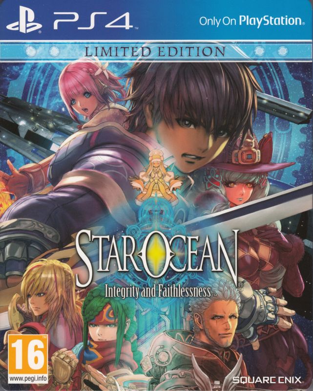 Front Cover for Star Ocean: Integrity and Faithlessness (Limited Edition) (PlayStation 4)