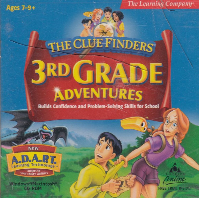 Front Cover for ClueFinders: 3rd Grade Adventures (Macintosh and Windows) (1999 Version)