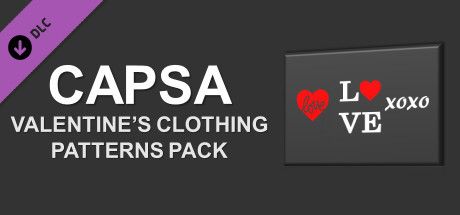 Front Cover for Capsa: Valentine's Clothing Patterns Pack (Windows) (Steam release)