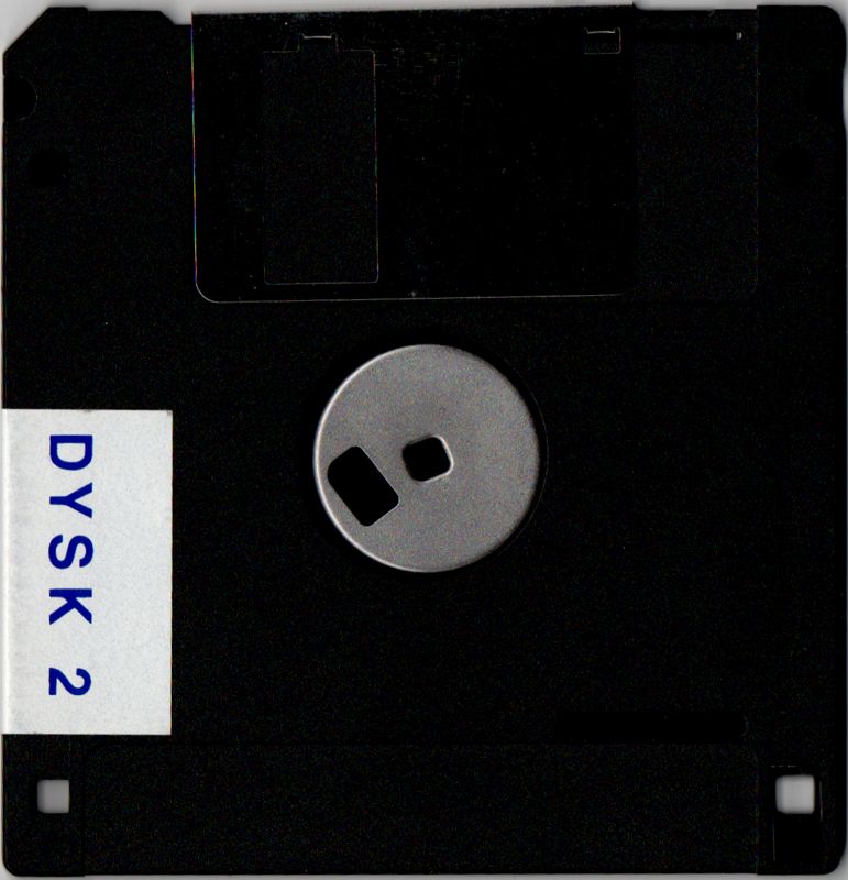 Media for Robbo (DOS) (v1.0 3.5" disk release): Disk 2 - Back