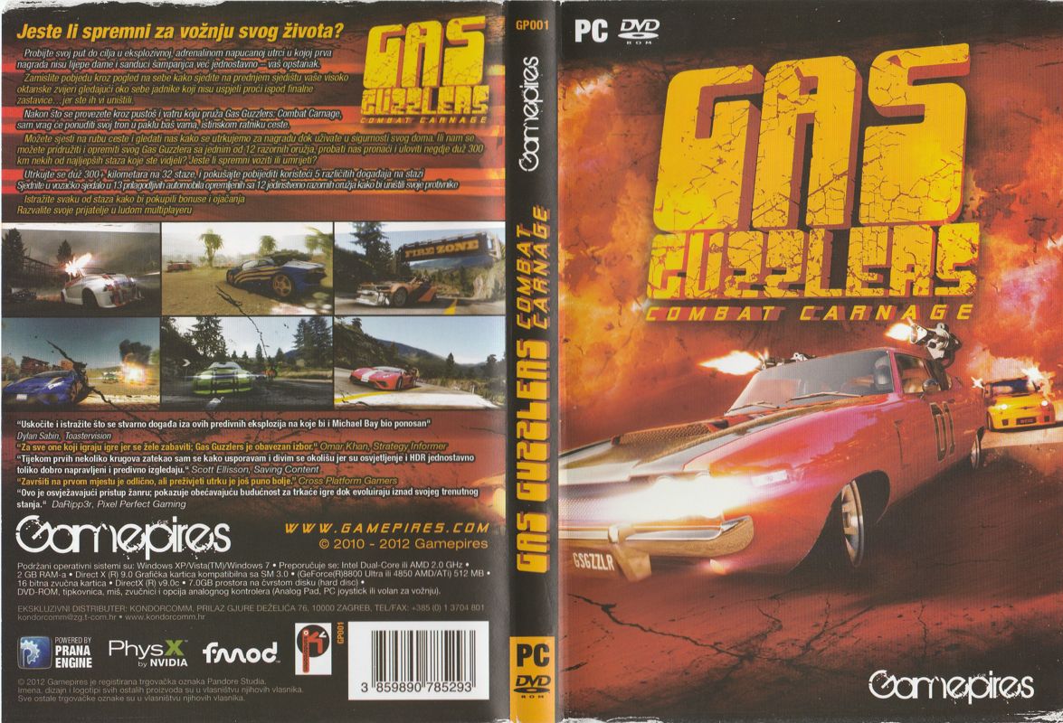 Full Cover for Gas Guzzlers: Combat Carnage (Windows)