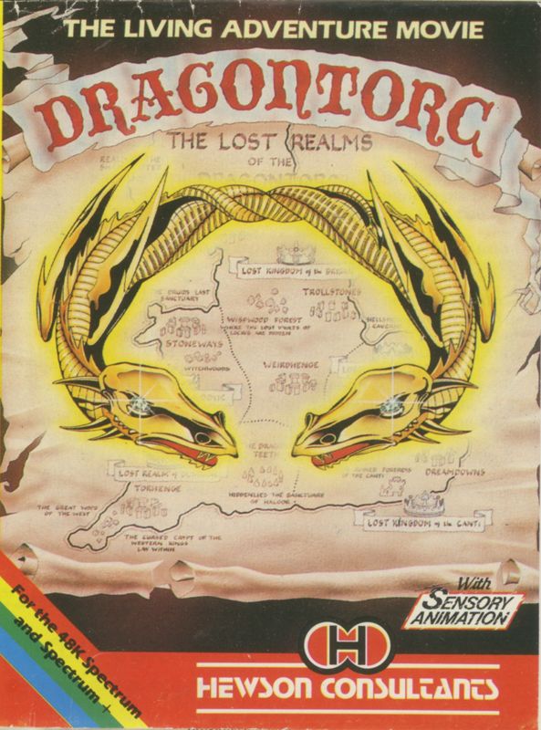 Front Cover for Dragontorc (ZX Spectrum)