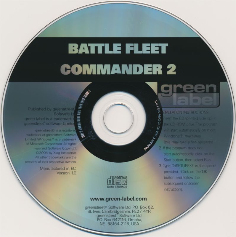 Media for Battle Fleet Commander II (Windows) (Green Label release)
