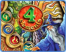 Front Cover for 4 Elements (Windows) (Playrix release)