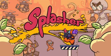 Front Cover for Splasher (Linux and Macintosh and Windows) (Steam release)