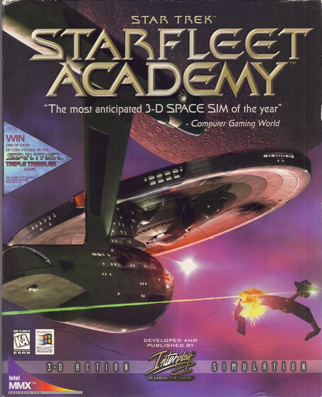 Front Cover for Star Trek: Starfleet Academy (Windows)