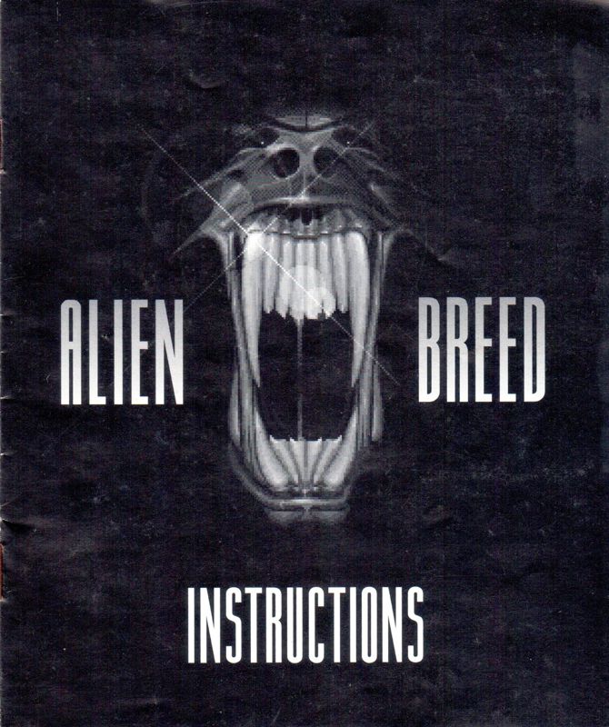 Manual for Alien Breed (Amiga)