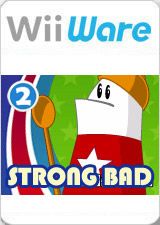 Front Cover for Strong Bad's Cool Game for Attractive People: Episode 2 - Strong Badia the Free (Wii)