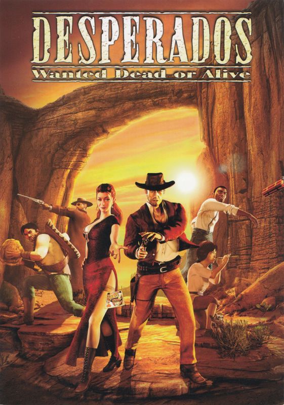 Desperados: Wanted Dead or Alive cover or packaging material - MobyGames