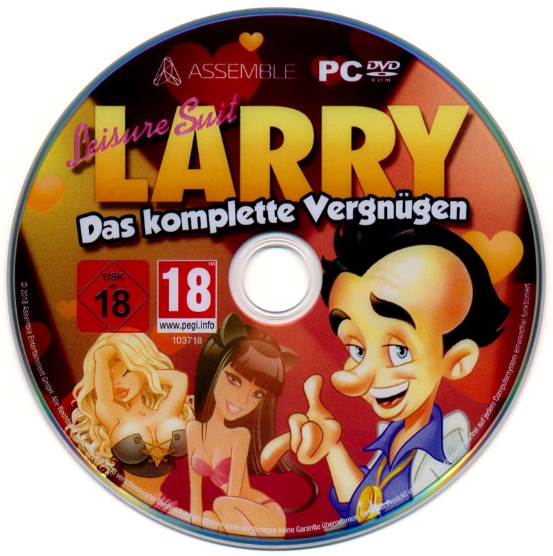 Media for Leisure Suit Larry: Das komplette Vergnügen (Windows): Game Disc