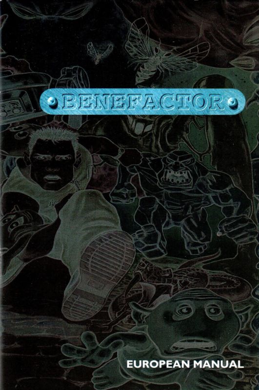 Manual for Benefactor (Amiga): Front