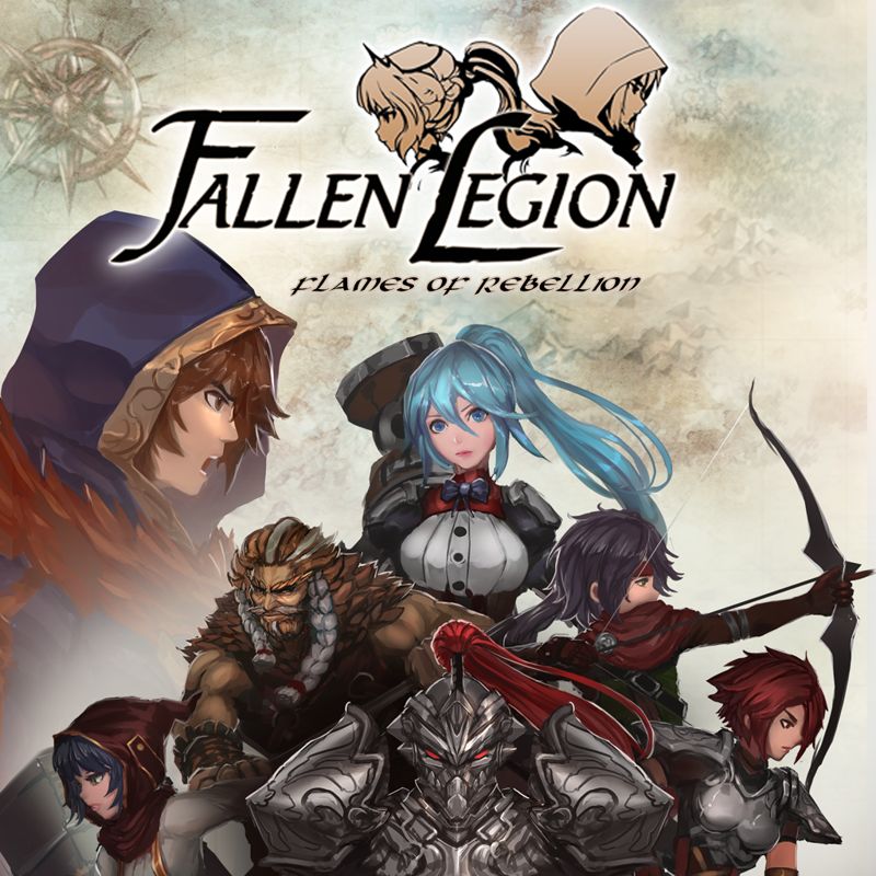 Front Cover for Fallen Legion: Flames of Rebellion (PS Vita and PlayStation 4) (download release)