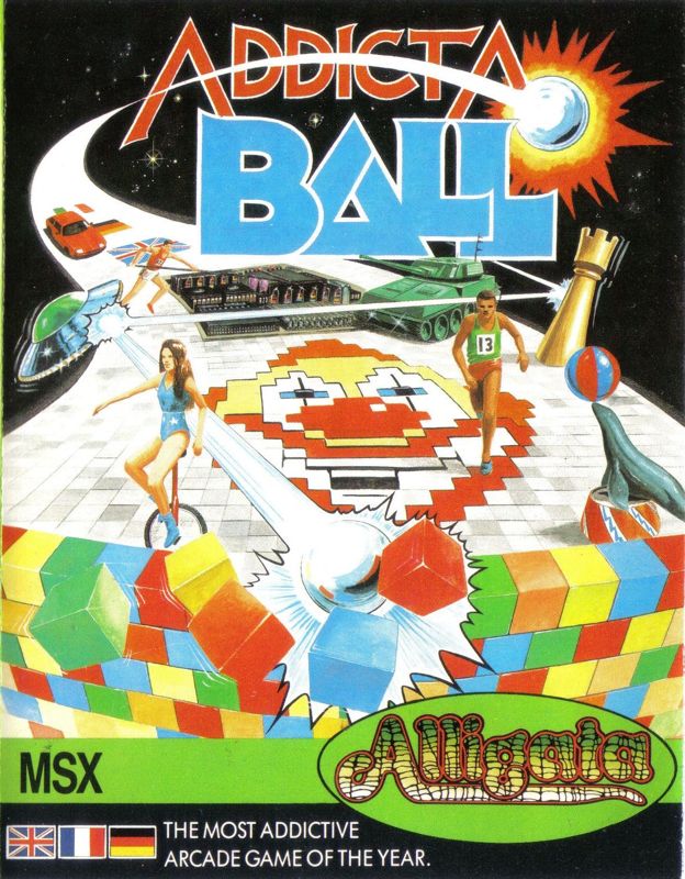 Front Cover for Addicta Ball (MSX)