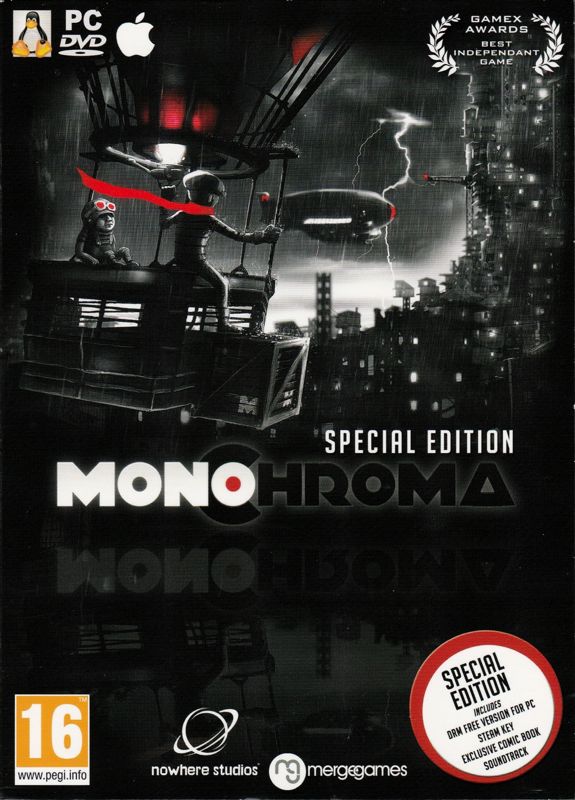 Front Cover for Monochroma (Special Edition) (Linux and Macintosh and Windows)
