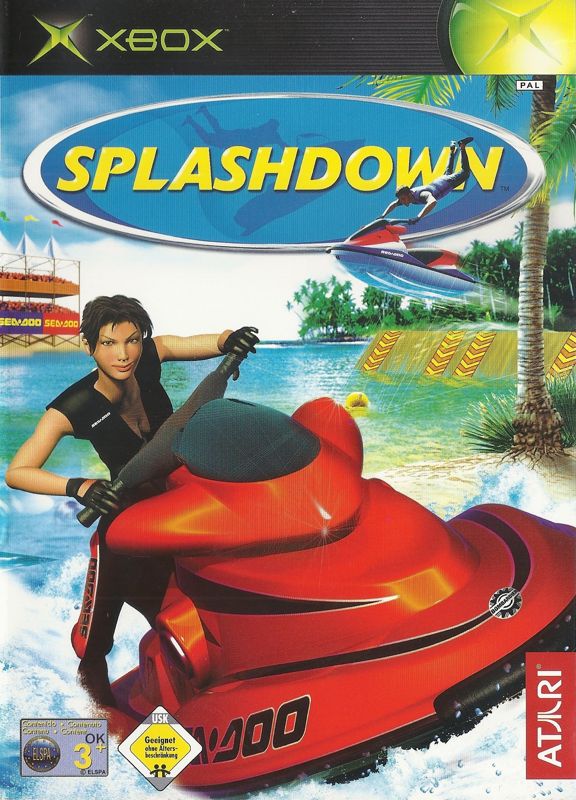 Splashdown cover or packaging material MobyGames