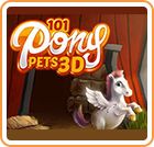 Front Cover for 101 Pony Pets 3D (Nintendo 3DS) (download release)