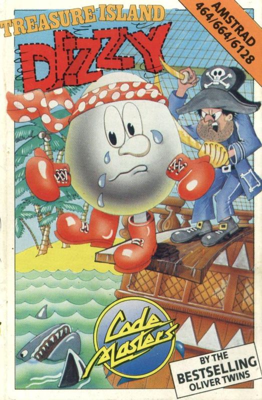 Front Cover for Treasure Island Dizzy (Amstrad CPC)
