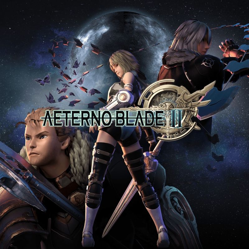 Front Cover for AeternoBlade II (PlayStation 4) (download release)