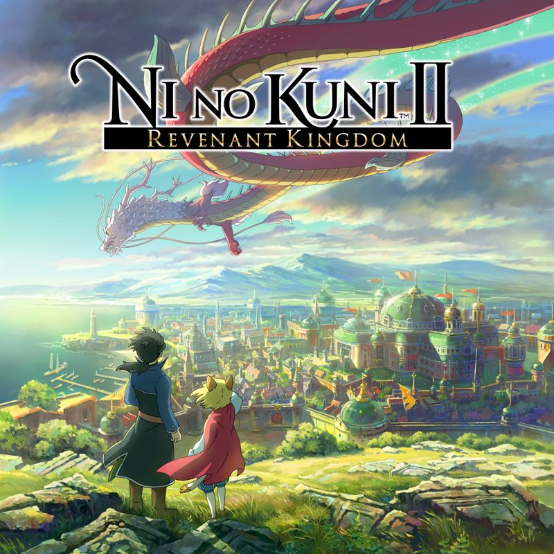 Front Cover for Ni no Kuni II: Revenant Kingdom (PlayStation 4) (download release)