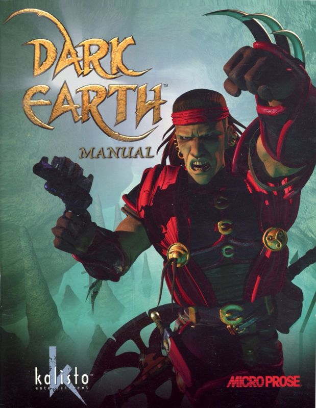 Manual for Dark Earth (Windows): Front