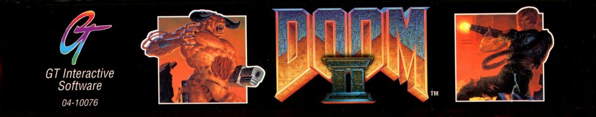 Spine/Sides for Doom II (DOS) (CD-ROM Version): Top