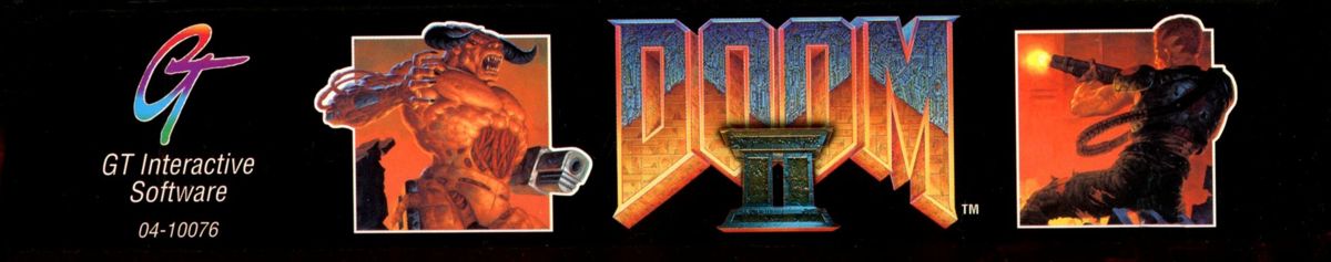 Spine/Sides for Doom II (DOS) (CD-ROM Version): Bottom