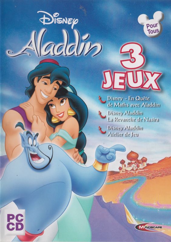 Front Cover for Disney Aladdin: 3 jeux (Windows)