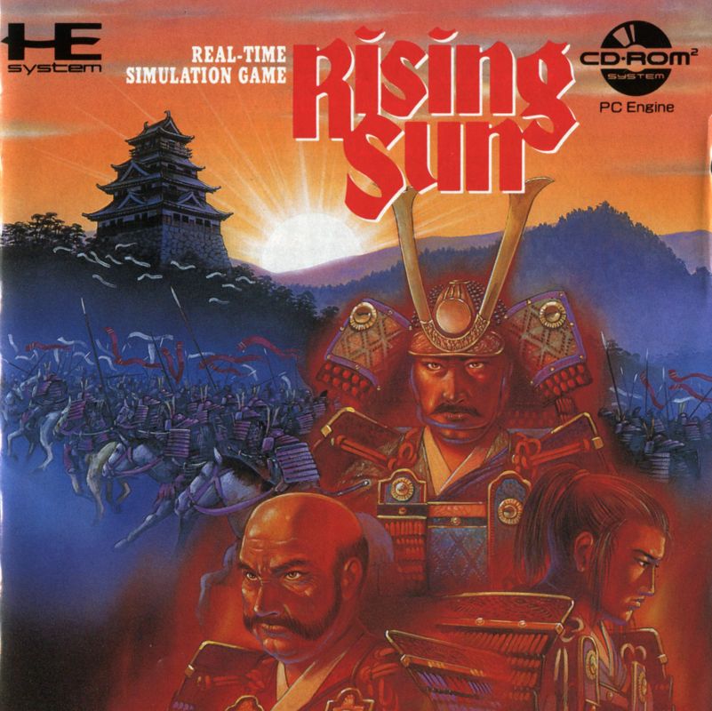 Front Cover for Lords of the Rising Sun (TurboGrafx CD): Manual - Front