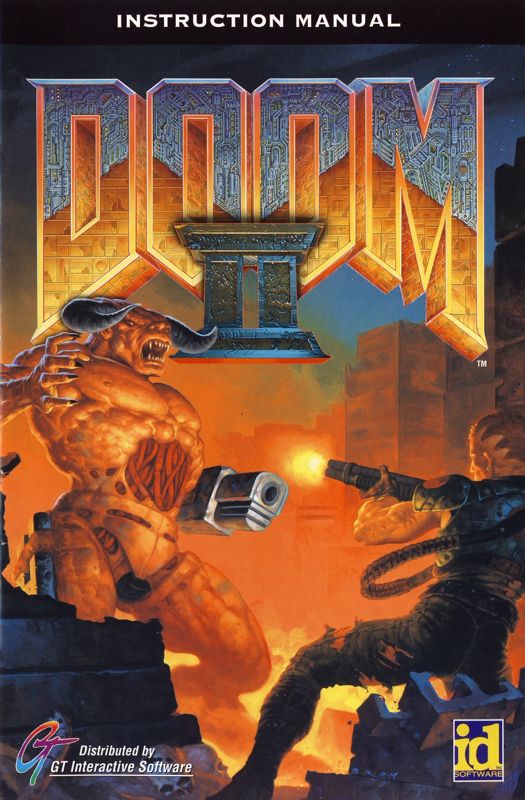 Manual for Doom II (DOS) (CD-ROM Version): Front