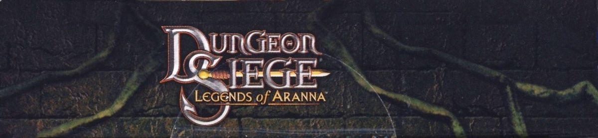 Spine/Sides for Dungeon Siege: Legends of Aranna (Windows): Bottom