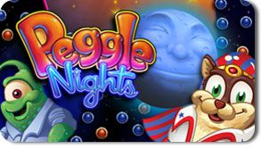 Front Cover for Peggle: Nights (Windows) (Oberon Media release)