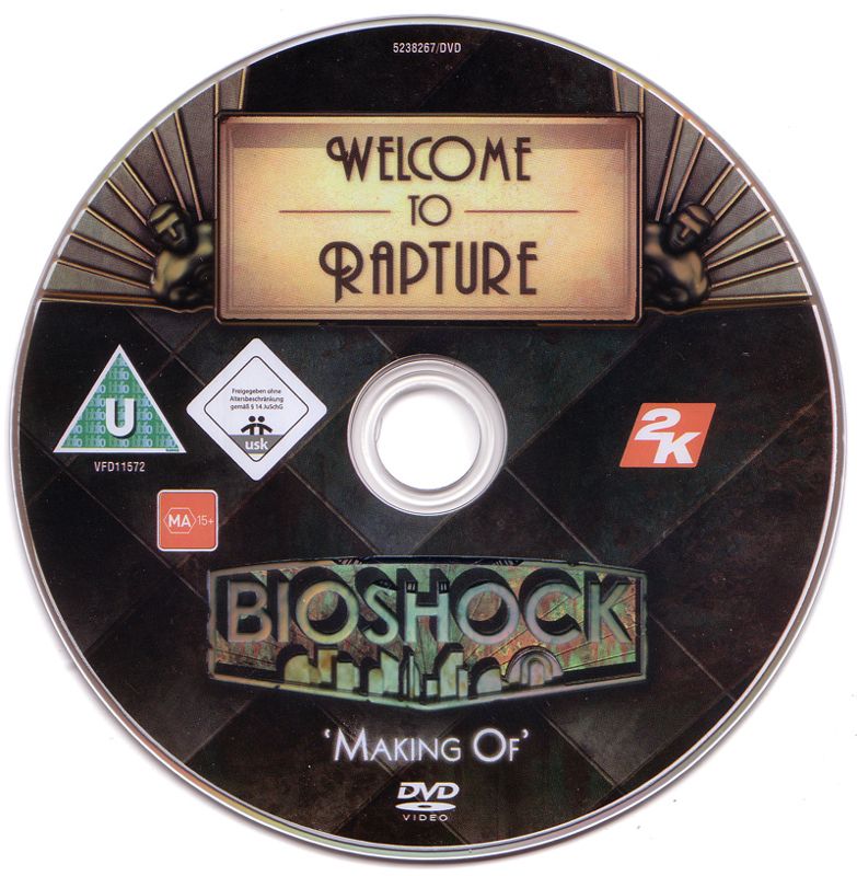 Extras for BioShock (Limited Edition) (Windows) (Cuboid Box): Making of BioShock DVD