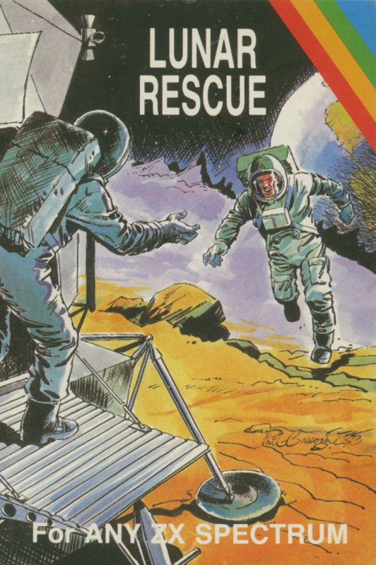 Front Cover for Lunar Rescue (ZX Spectrum)