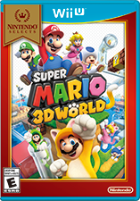 Front Cover for Super Mario 3D World (Wii U) (eShop release): 2nd version